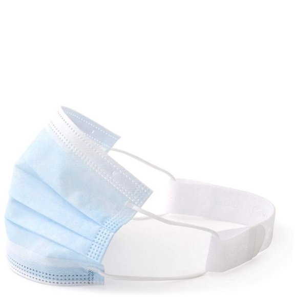 Velcro Mask Extender Straps - Reusable 4 Pack X2 Blue  One Size Fits Most - NWT - Picture 4 of 4